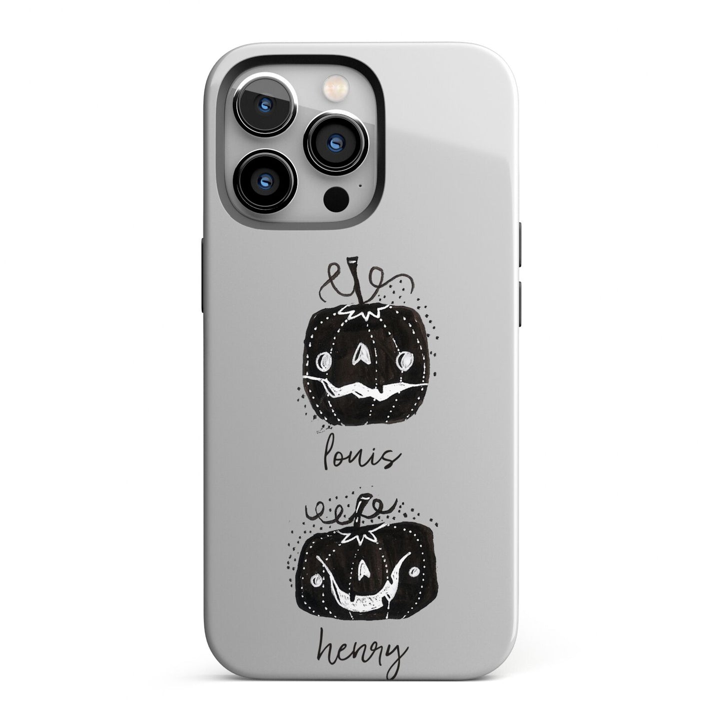 Personalised Pumpkins iPhone 13 Pro Full Wrap 3D Tough Case