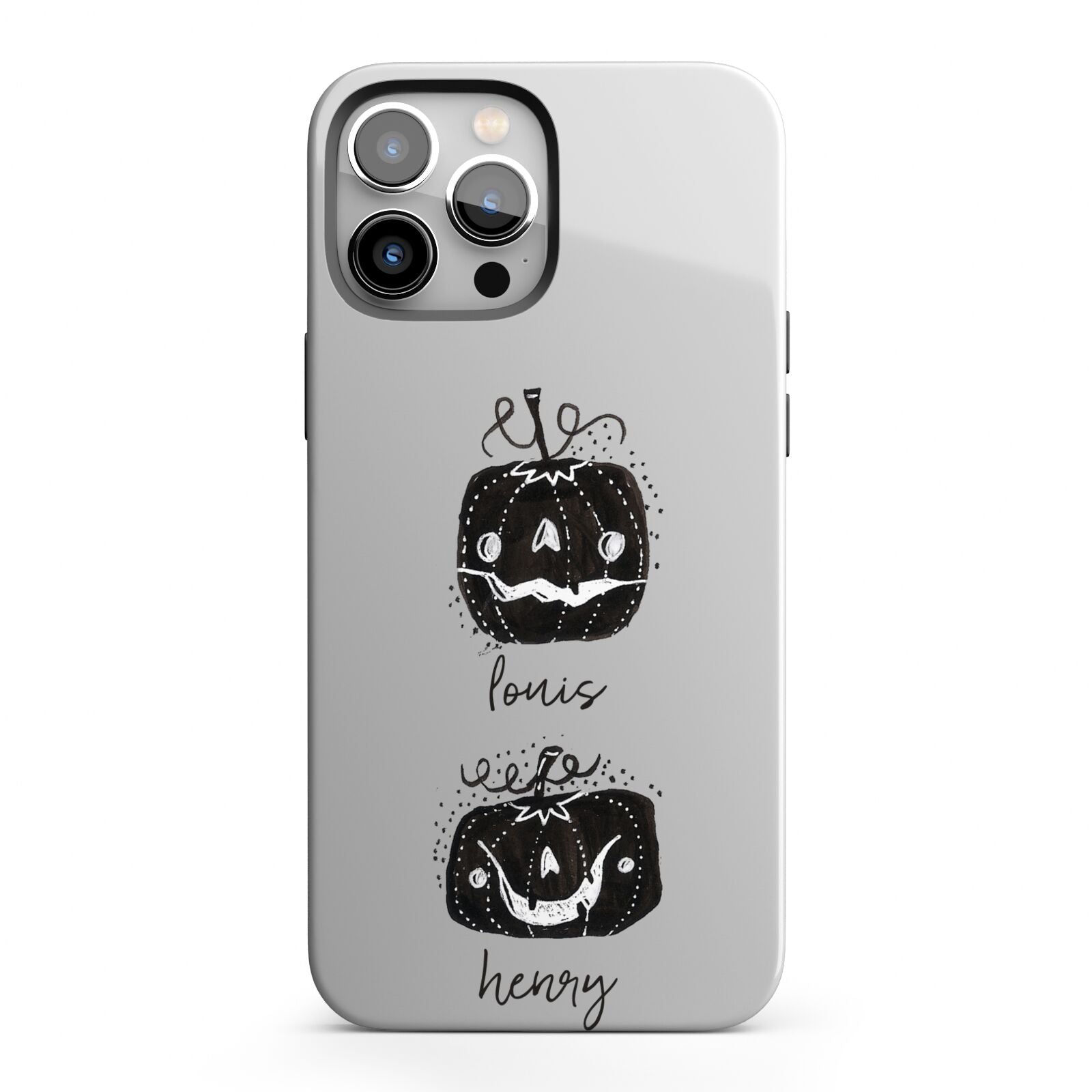 Personalised Pumpkins iPhone 13 Pro Max Full Wrap 3D Tough Case