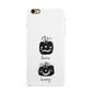 Personalised Pumpkins iPhone 6 Plus 3D Snap Case on Gold Phone