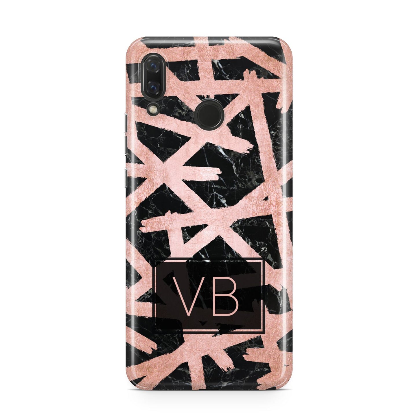 Personalised Rose Gold Effect Huawei Nova 3 Phone Case