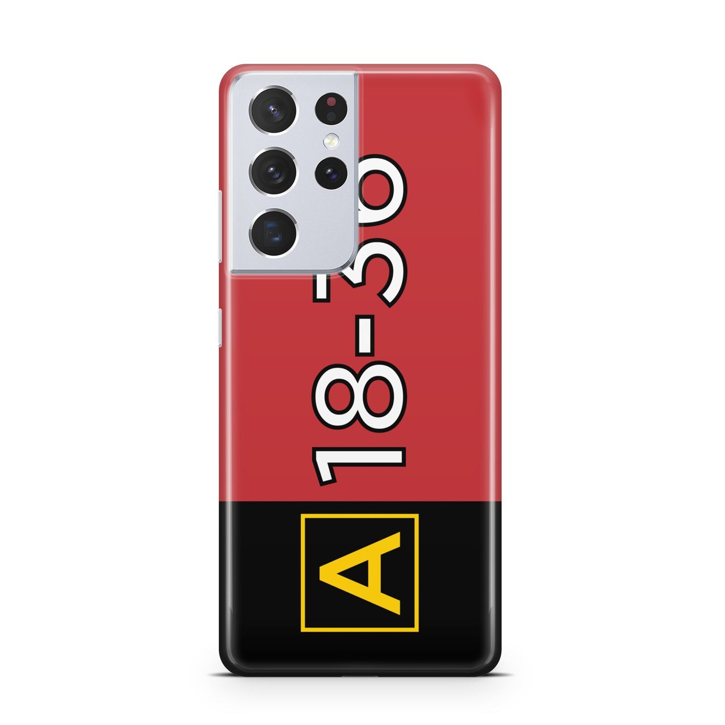 Personalised Runway Holding Position Samsung S21 Ultra Case