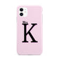 Personalised Single Initial iPhone 11 3D Tough Case