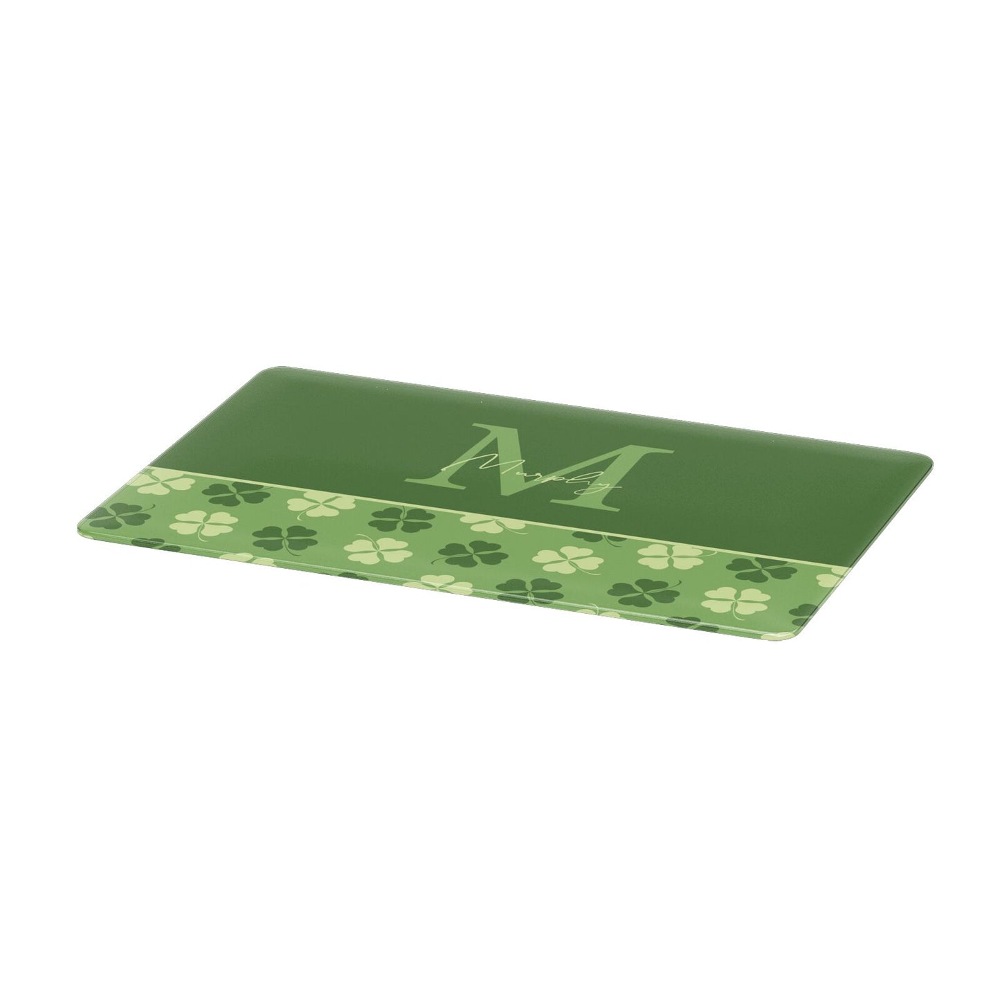 Personalised St Patricks Day Monogram Apple MacBook Case Only