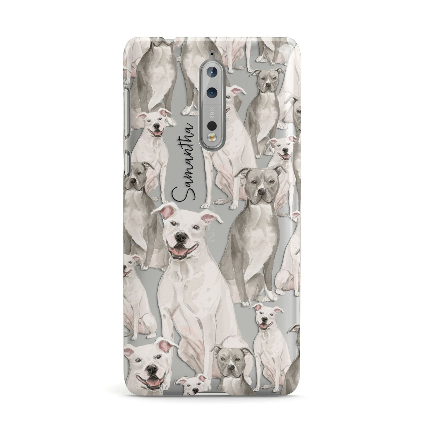 Personalised Staffordshire Dog Nokia Case