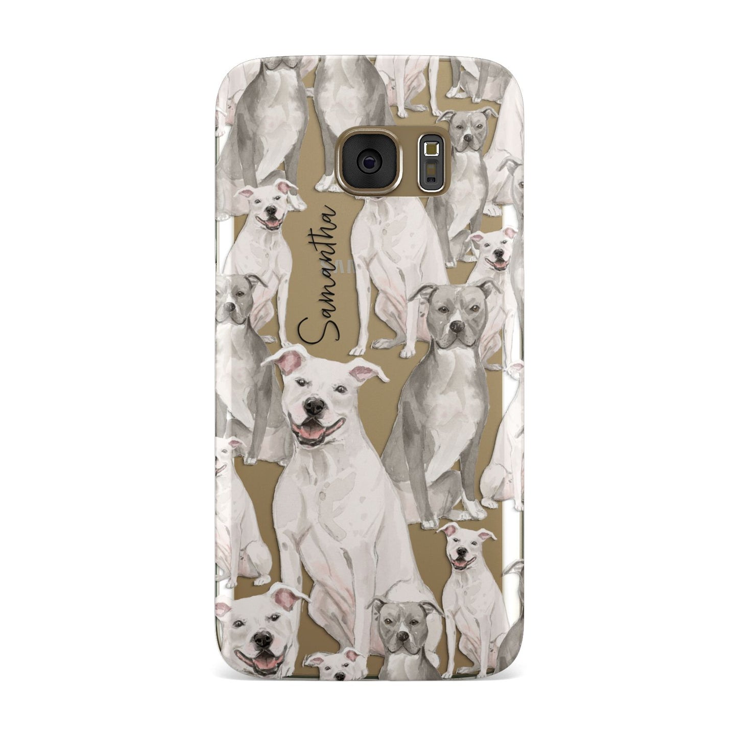 Personalised Staffordshire Dog Samsung Galaxy Case