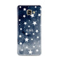 Personalised Star Print Samsung Galaxy A3 2016 Case on gold phone
