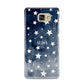 Personalised Star Print Samsung Galaxy A9 2016 Case on gold phone