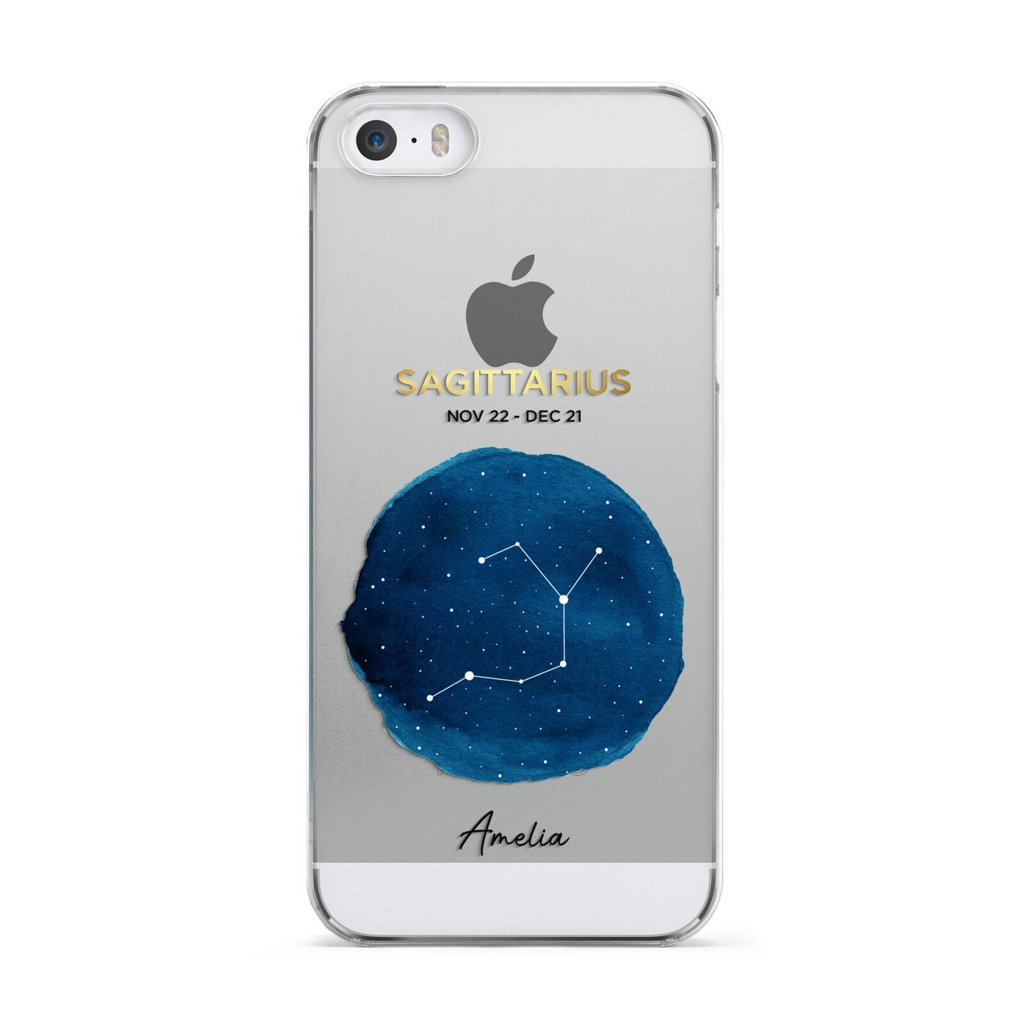 Personalised Star Sign Apple iPhone 5 Case