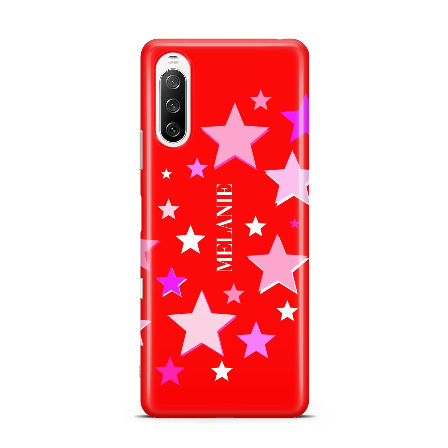 Personalised Stars Sony Xperia 10 III Case