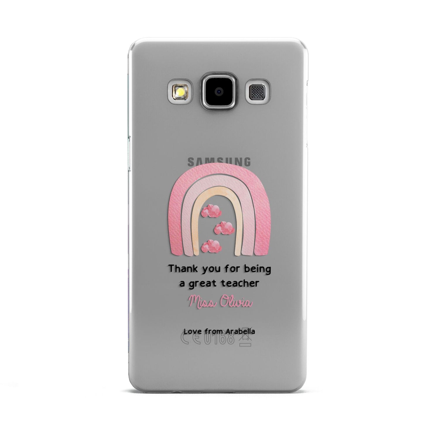 Personalised Teacher Thanks Samsung Galaxy A5 Case