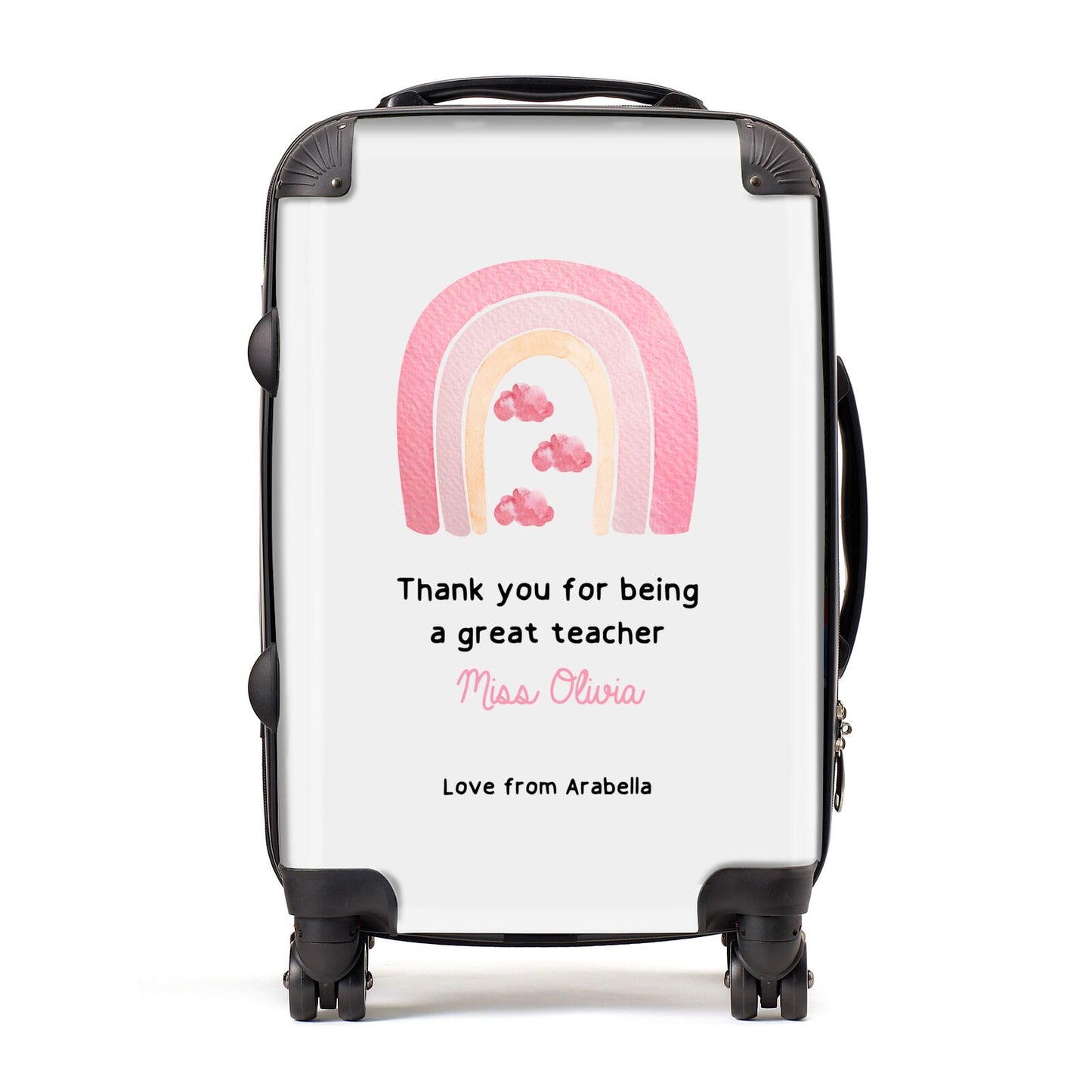 Personalised Teacher Thanks Suitcase