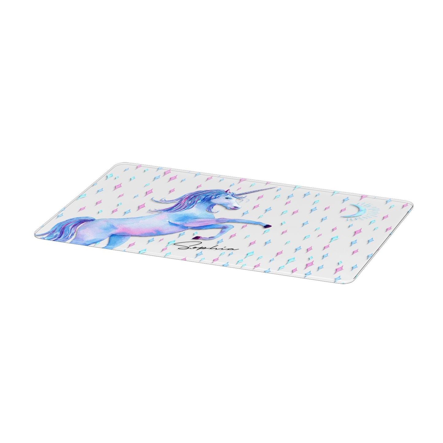 Personalised Unicorn Name Apple MacBook Case Only