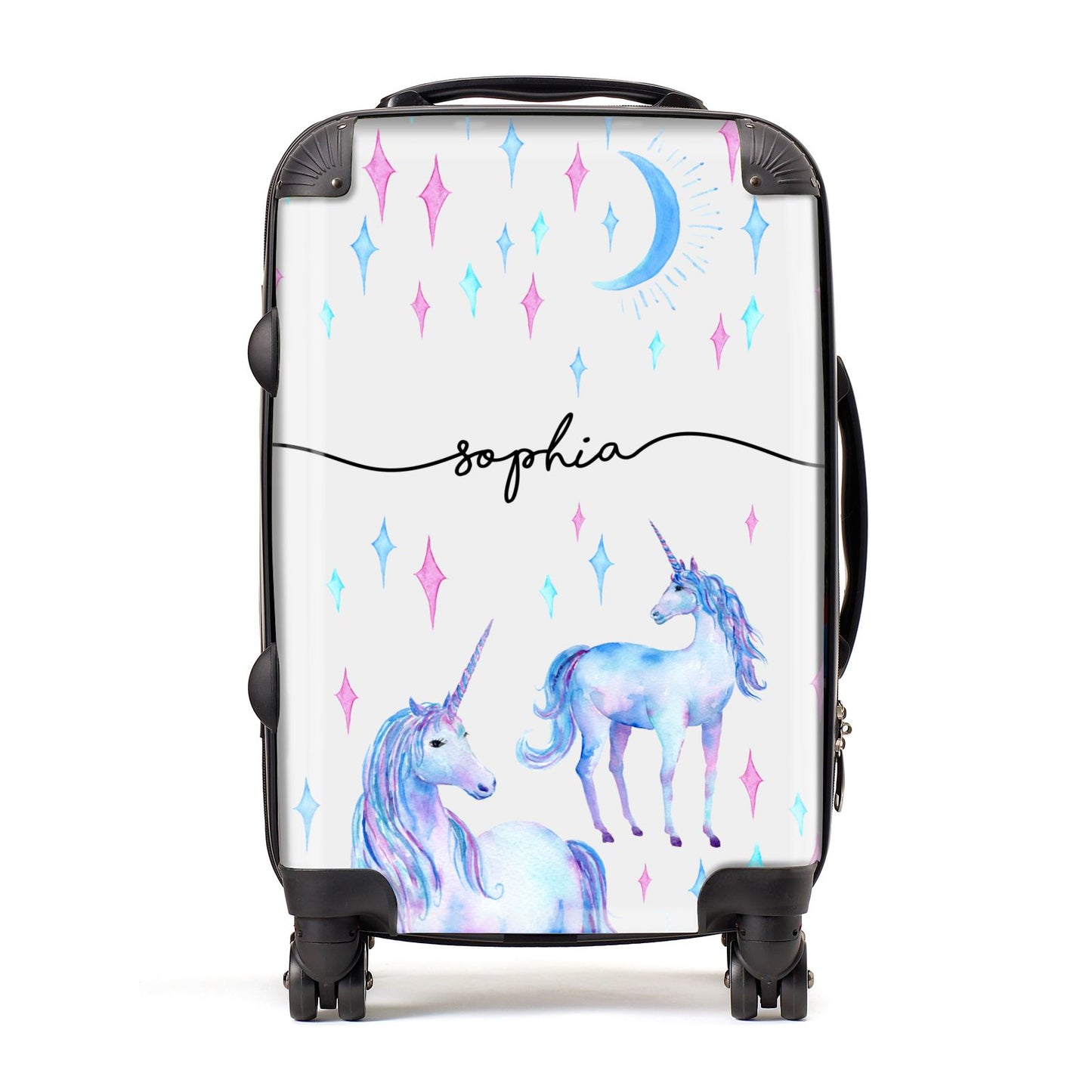 Personalised Unicorns Suitcase