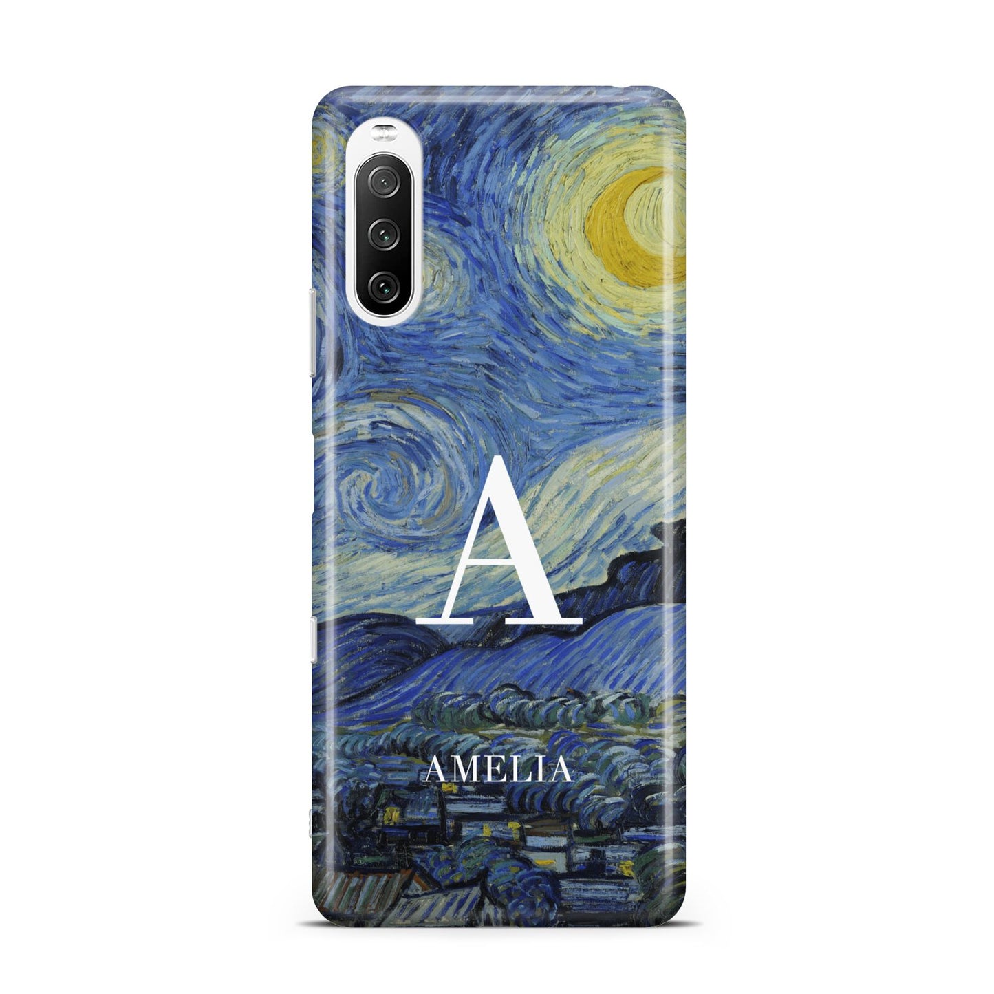 Personalised Van Gogh Starry Night Sony Xperia 10 III Case