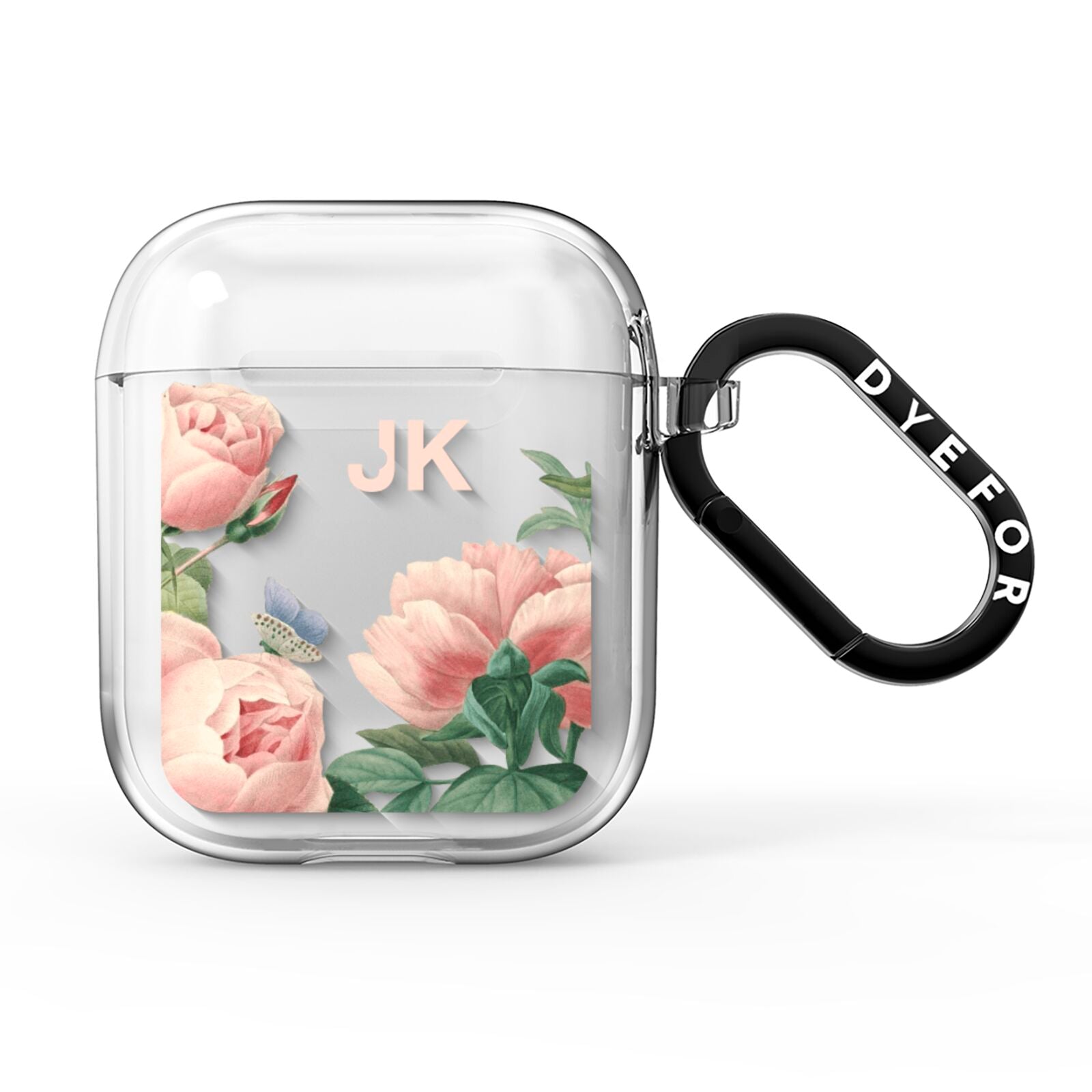 Personalised Vintage Flowers AirPods Case - Main Image