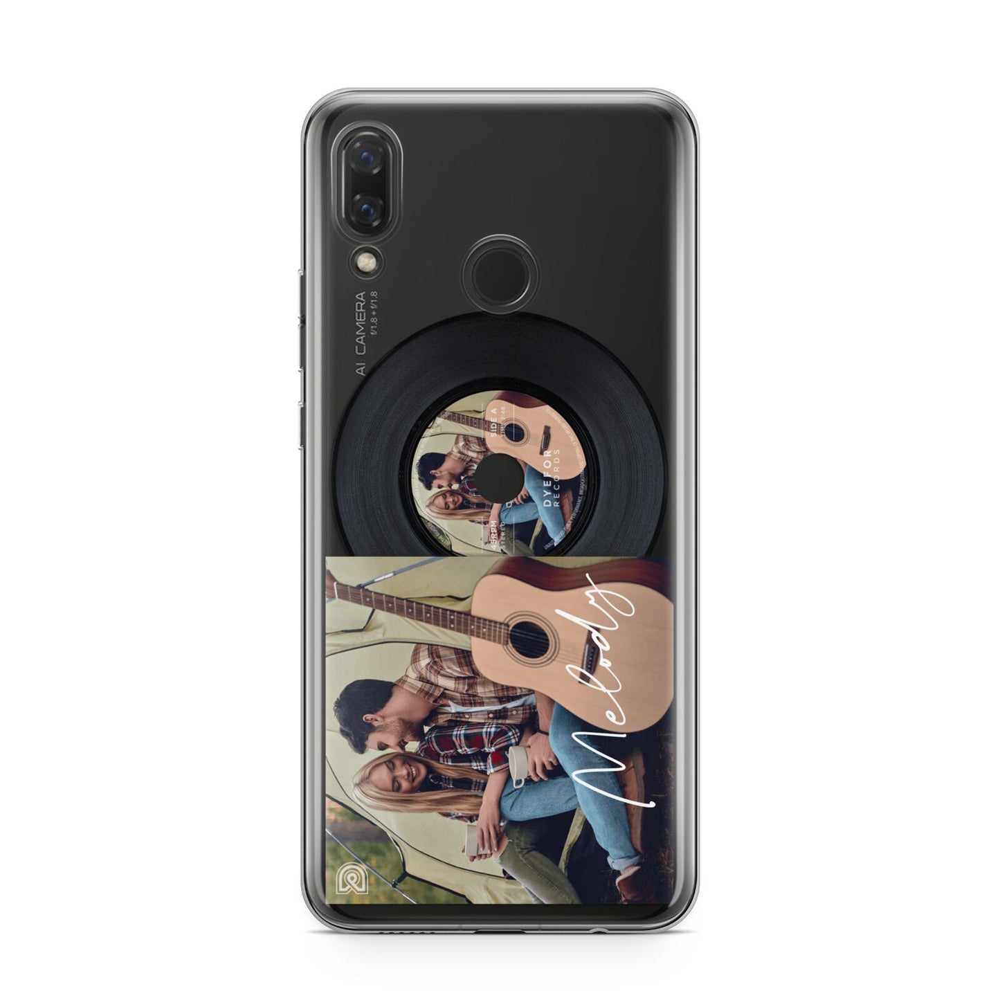 Personalised Vinyl Record Huawei Nova 3 Phone Case