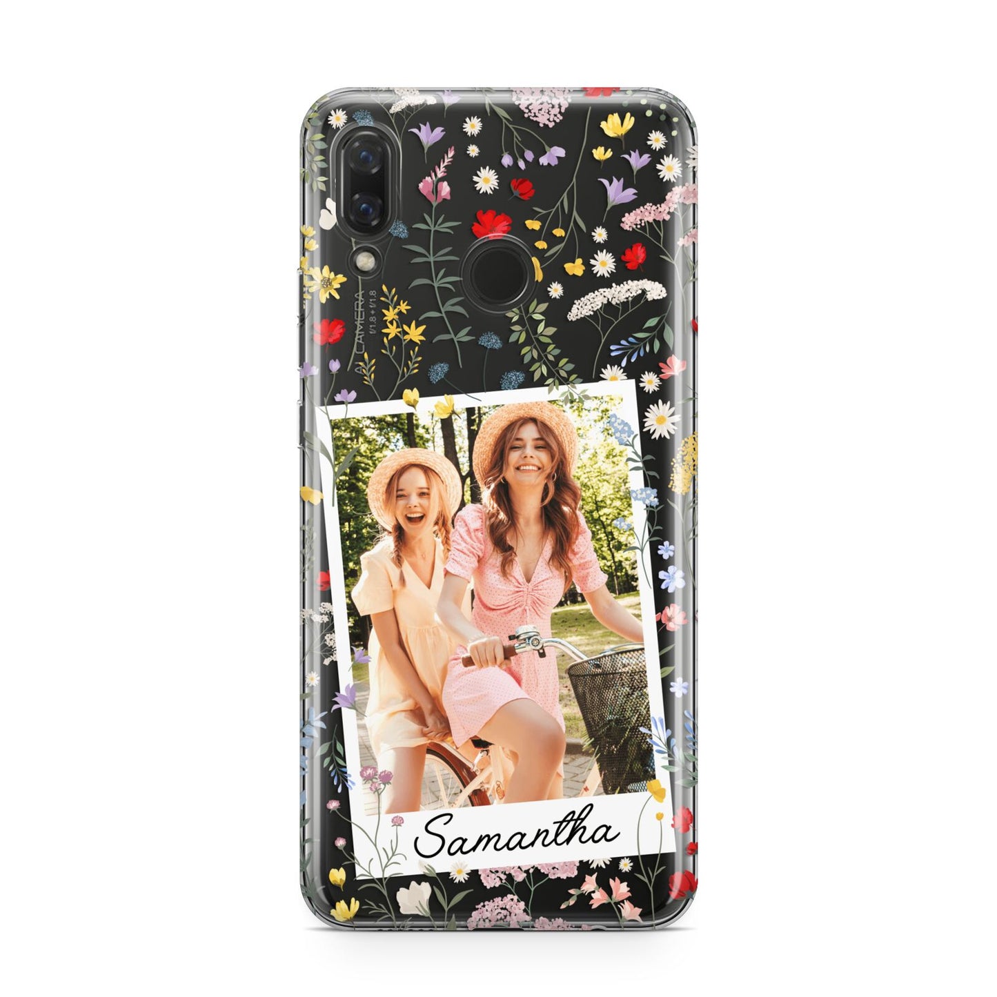 Personalised Wild Flowers Photo Huawei Nova 3 Phone Case