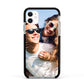 Photo Apple iPhone 11 in White with Black Impact Case
