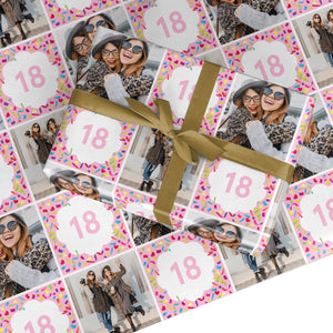 Photo Birthday Wrapping Paper