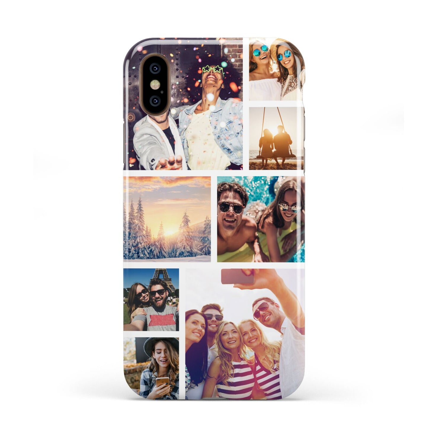 Photo Collage Apple iPhone XS 3D Tough