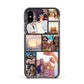 Photo Collage Apple iPhone Xs Impact Case Black Edge on Black Phone