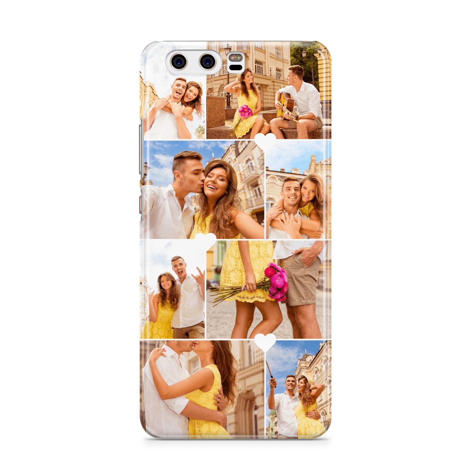 Photo Collage Heart Huawei Case Dyefor
