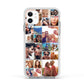 Photo Grid Apple iPhone 11 in White with White Impact Case