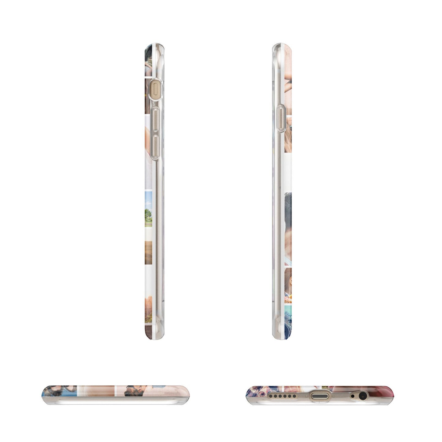 Photo Grid Apple iPhone 6 3D Wrap Tough Case Alternative Image Angles