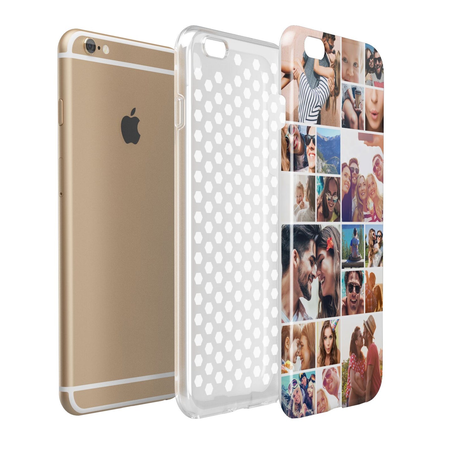 Photo Grid Apple iPhone 6 Plus 3D Tough Case Expand Detail Image