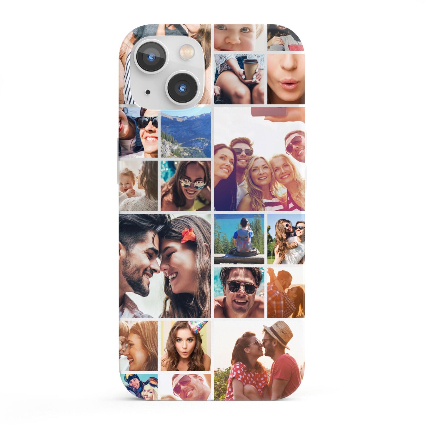 Photo Grid iPhone 13 Full Wrap 3D Snap Case