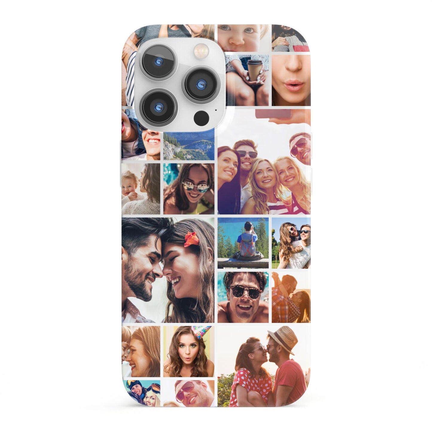 Photo Grid iPhone 13 Pro Full Wrap 3D Snap Case