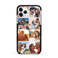 Photo Montage Upload Apple iPhone 11 Pro in Silver with Black Impact Case