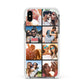Photo Montage Upload Apple iPhone Xs Max Impact Case White Edge on Black Phone