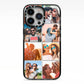 Photo Montage Upload iPhone 13 Pro Black Impact Case on Silver phone