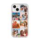 Photo Montage Upload iPhone 14 Clear Tough Case Starlight