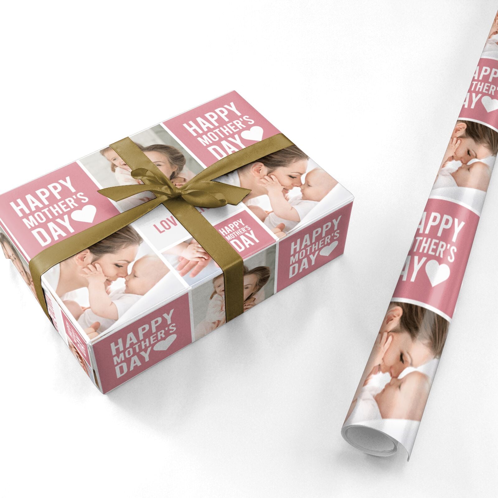 Photo Mothers Day Personalised Wrapping Paper