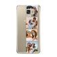 Photo Strip Montage Upload Samsung Galaxy A9 2016 Case on gold phone