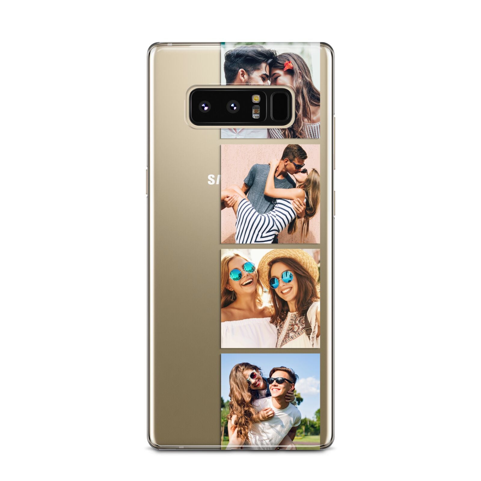 Photo Strip Montage Upload Samsung Galaxy Note 8 Case