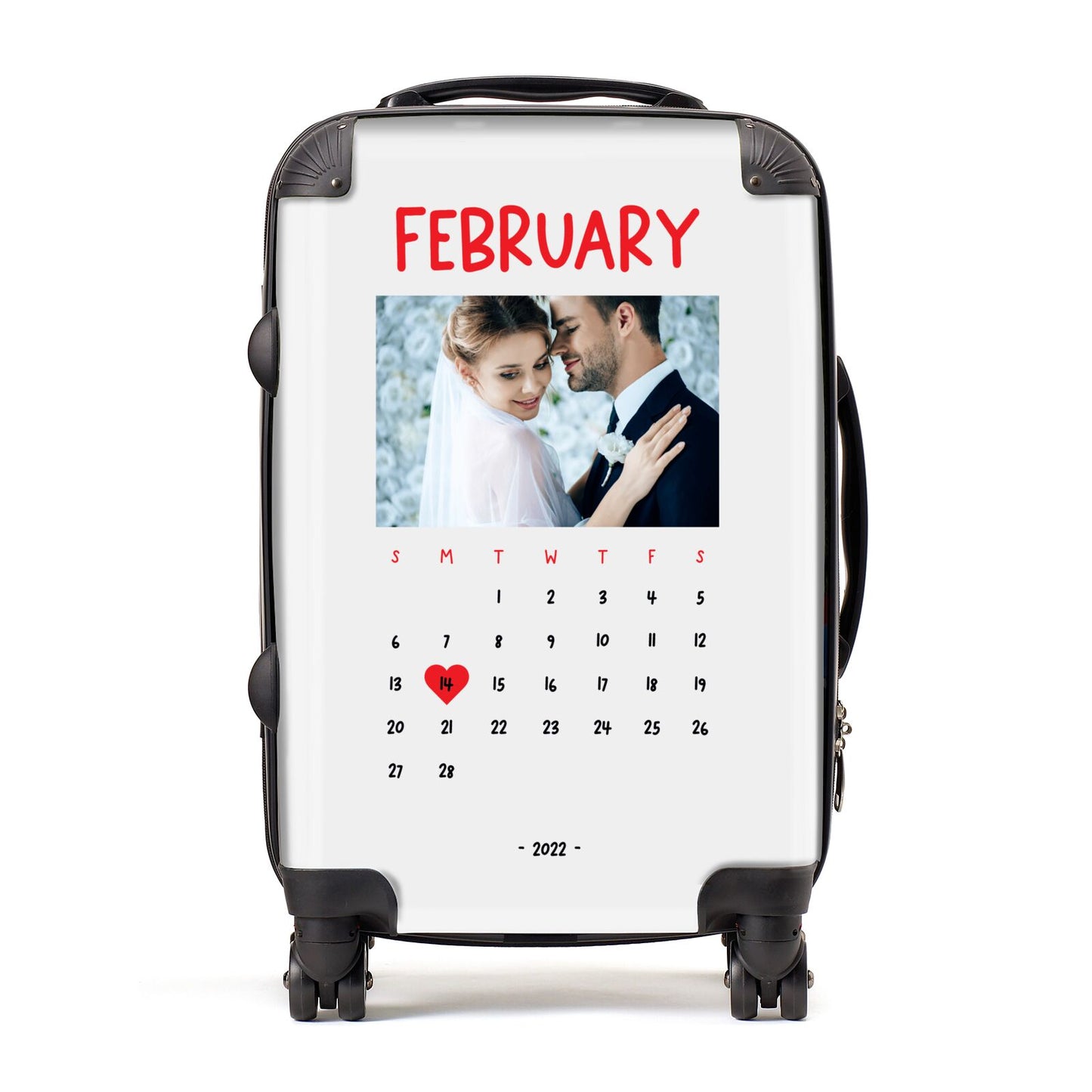 Photo Wedding Anniversary Suitcase