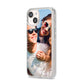 Photo iPhone 14 Clear Tough Case Starlight Angled Image