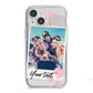 Photo with Text iPhone 13 Mini TPU Impact Case with White Edges