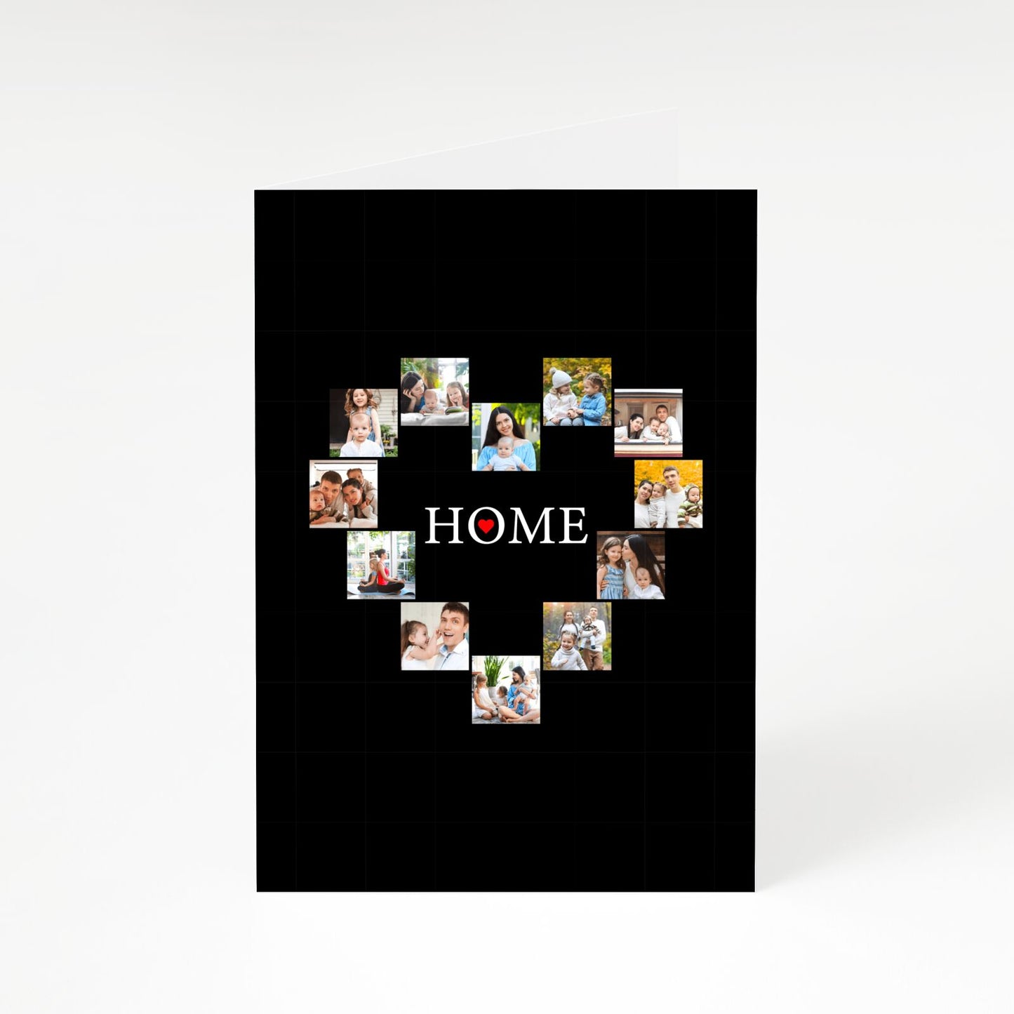 Photos of Home Personalised A5 Greetings Card
