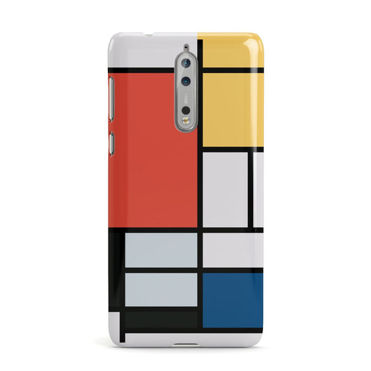 Piet Mondrian Composition Nokia Case