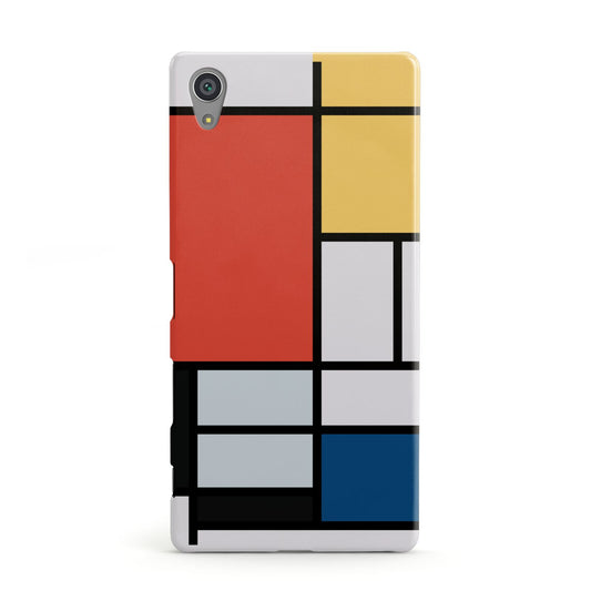 Piet Mondrian Composition Sony Xperia Case