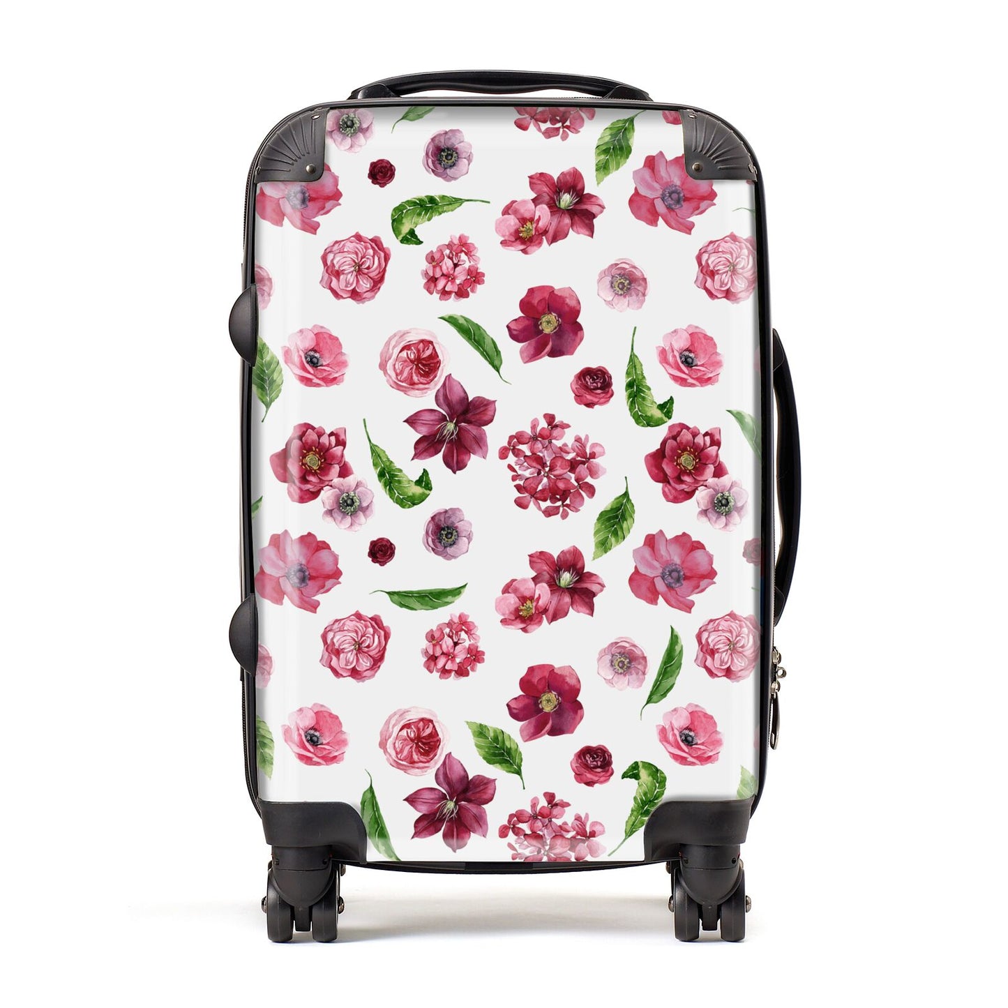 Pink Floral Suitcase