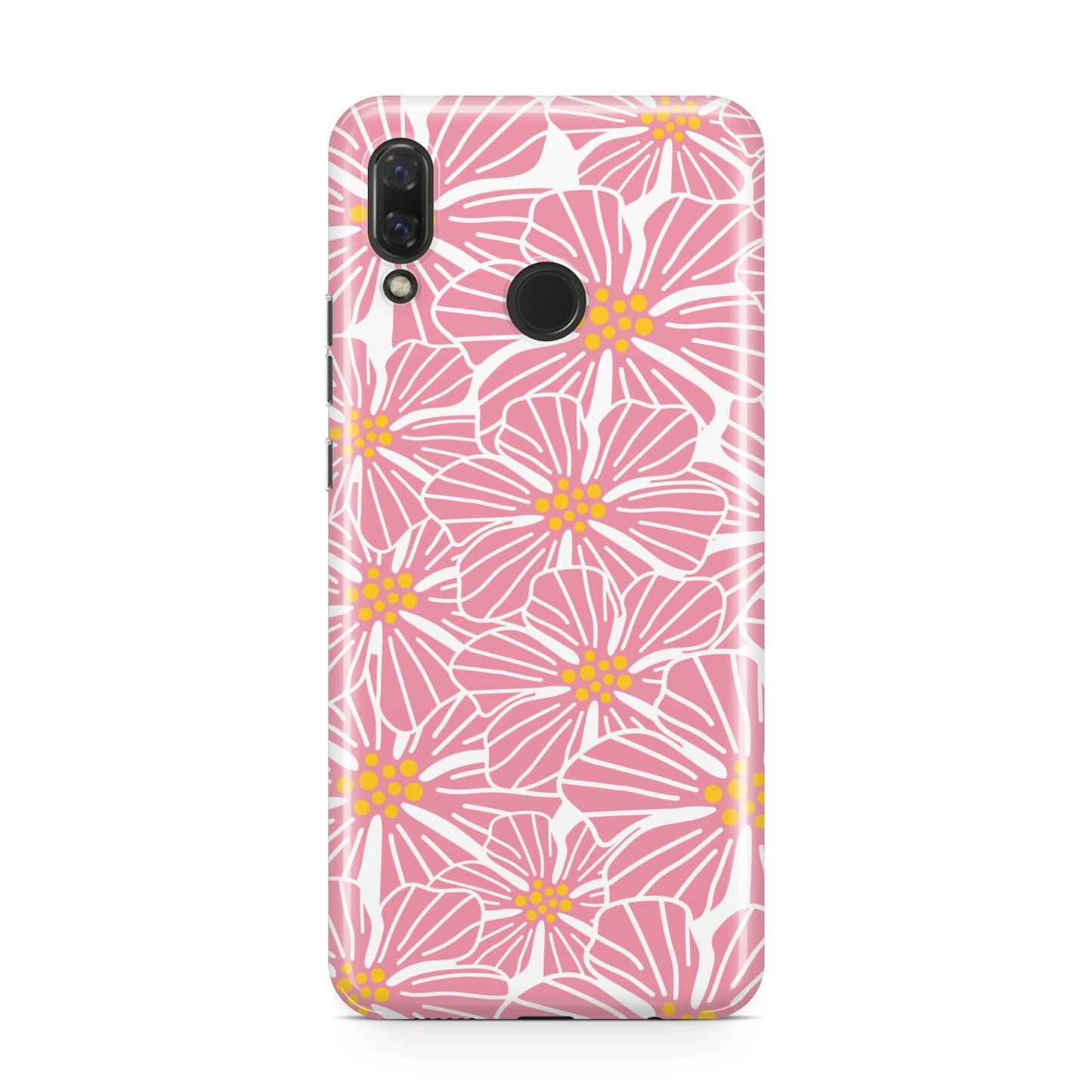 Pink Flowers Huawei Nova 3 Phone Case