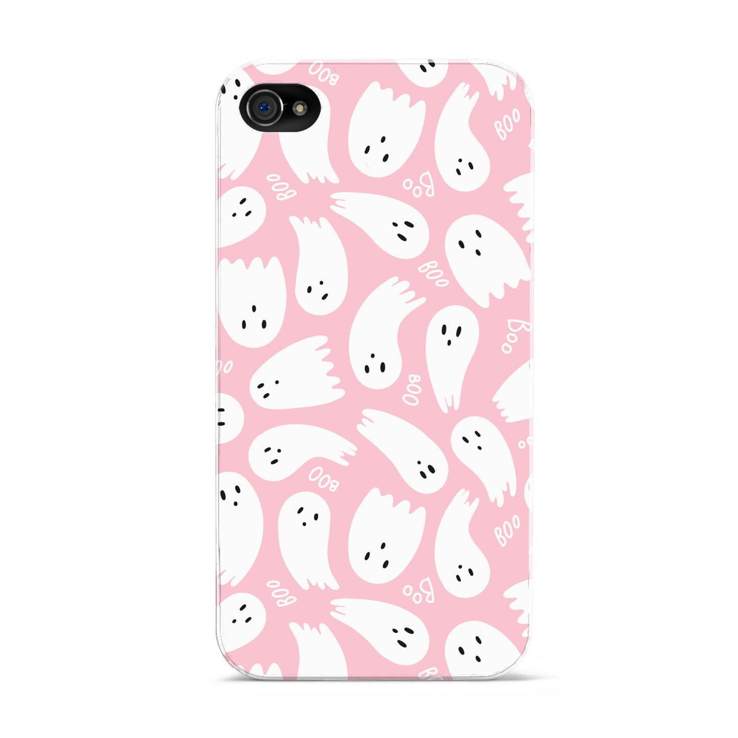 Pink Ghost Apple iPhone 4s Case