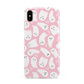 Pink Ghost Apple iPhone Xs Max 3D Tough Case