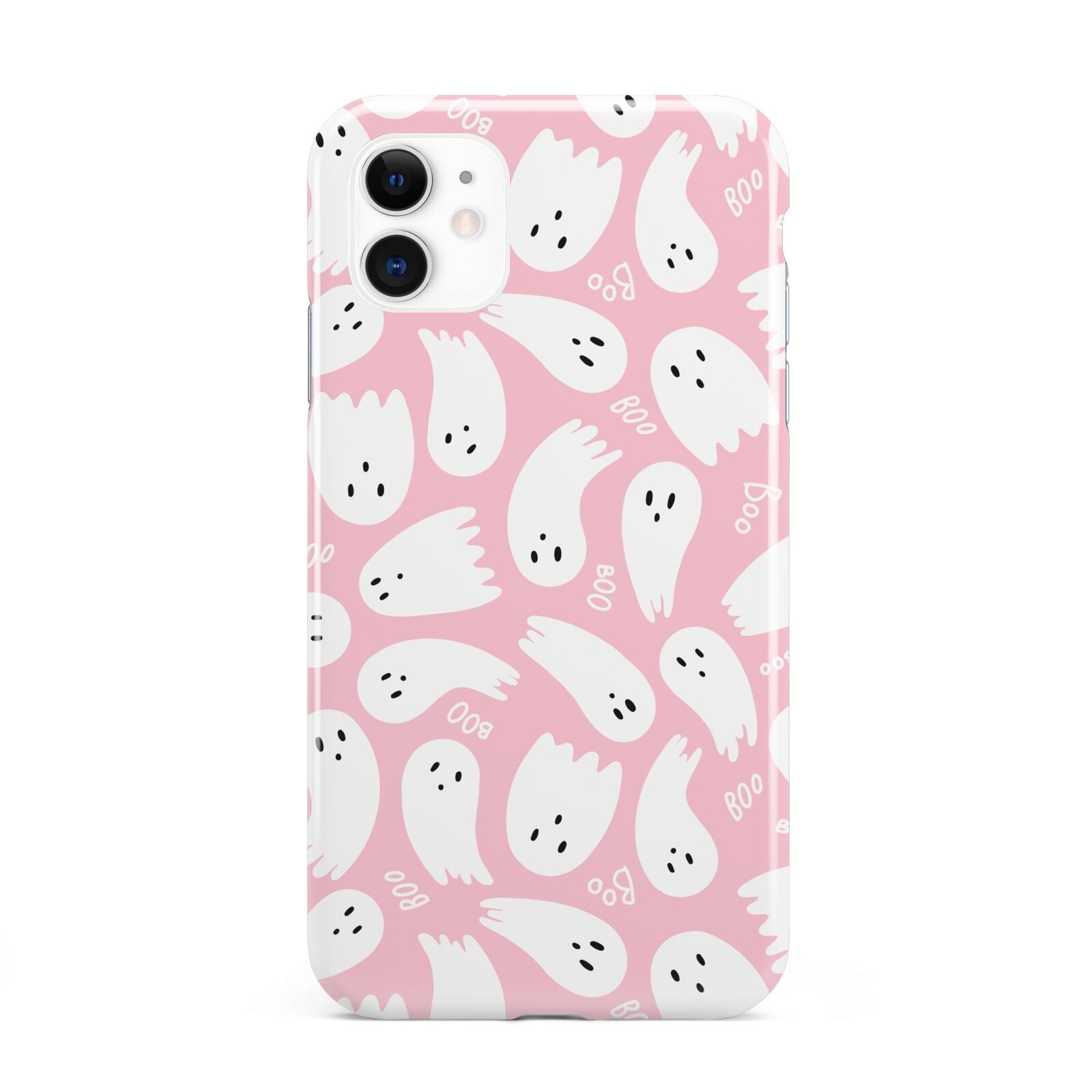 Pink Ghost iPhone 11 3D Tough Case