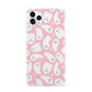Pink Ghost iPhone 11 Pro Max 3D Snap Case